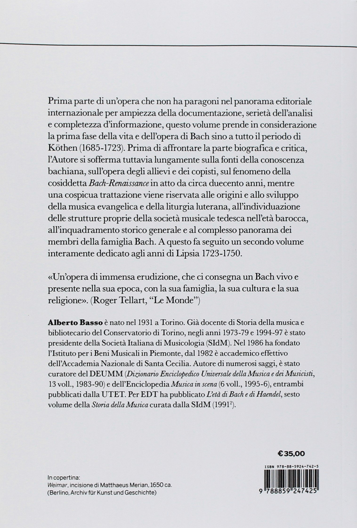 Frau Musika. La vita e le opere di J. S. Bach (Biblioteca di cultura musicale. Reprints)