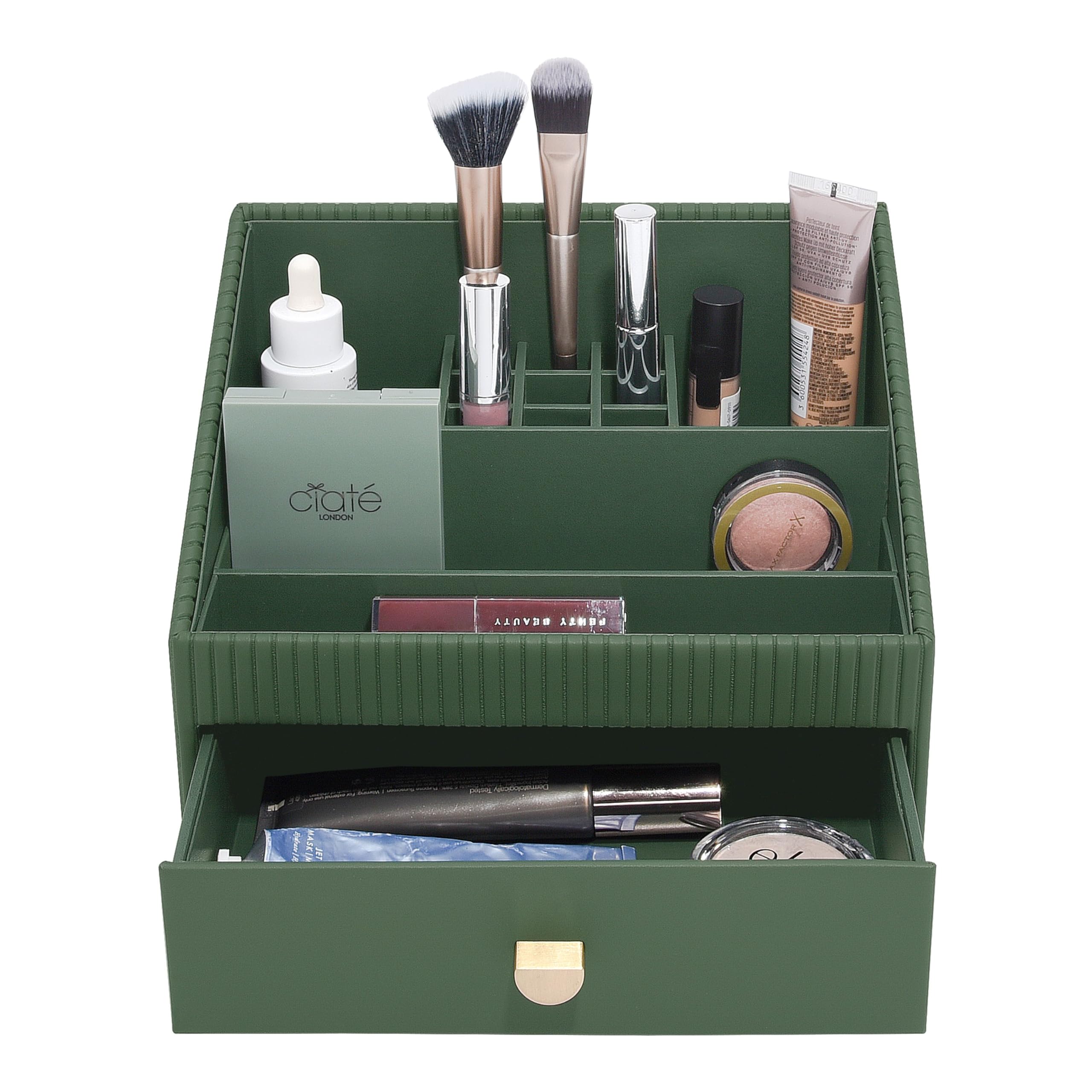 Stackers Emerald Makeup Organiser