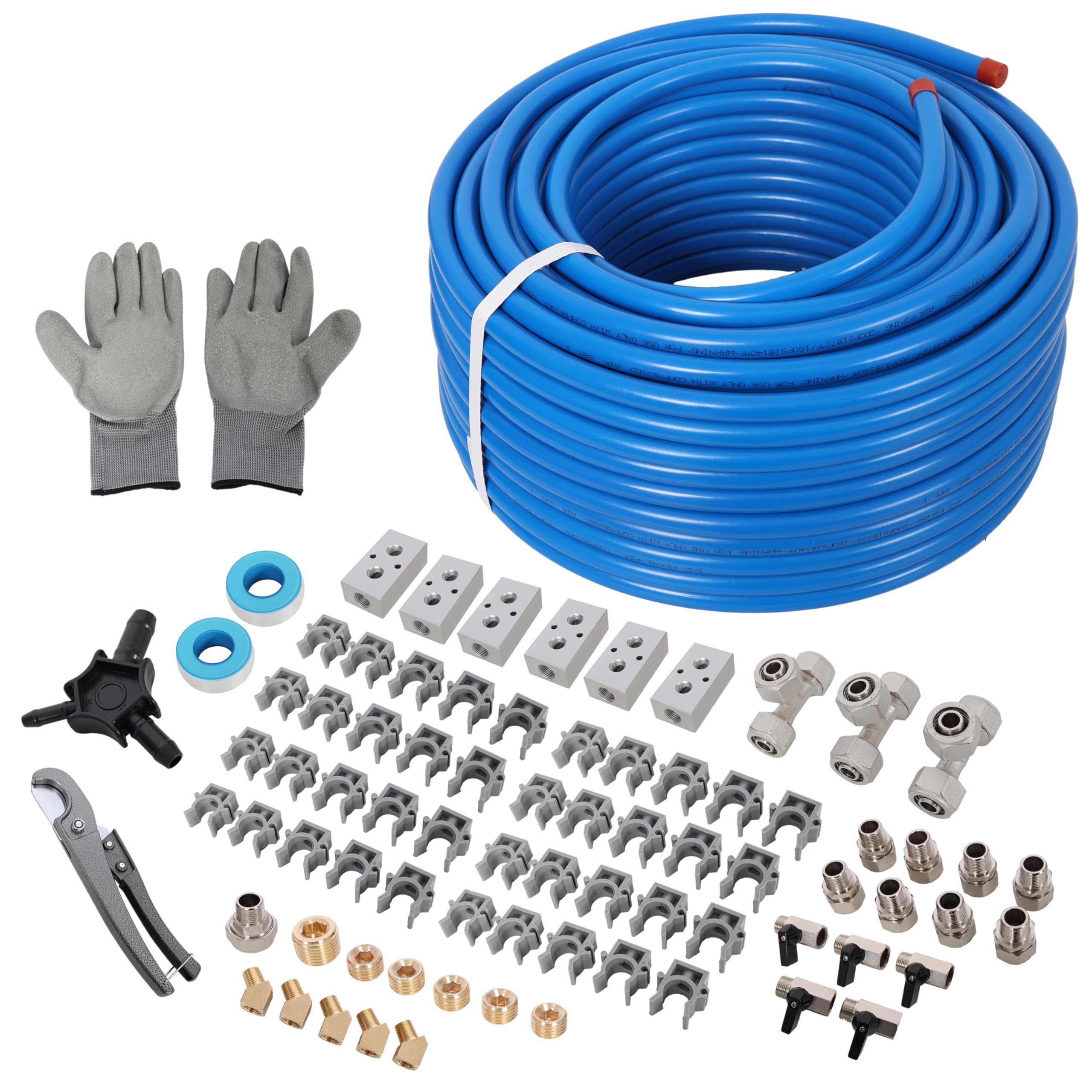 Air Compressor Line Kit, 200FT x 1/2