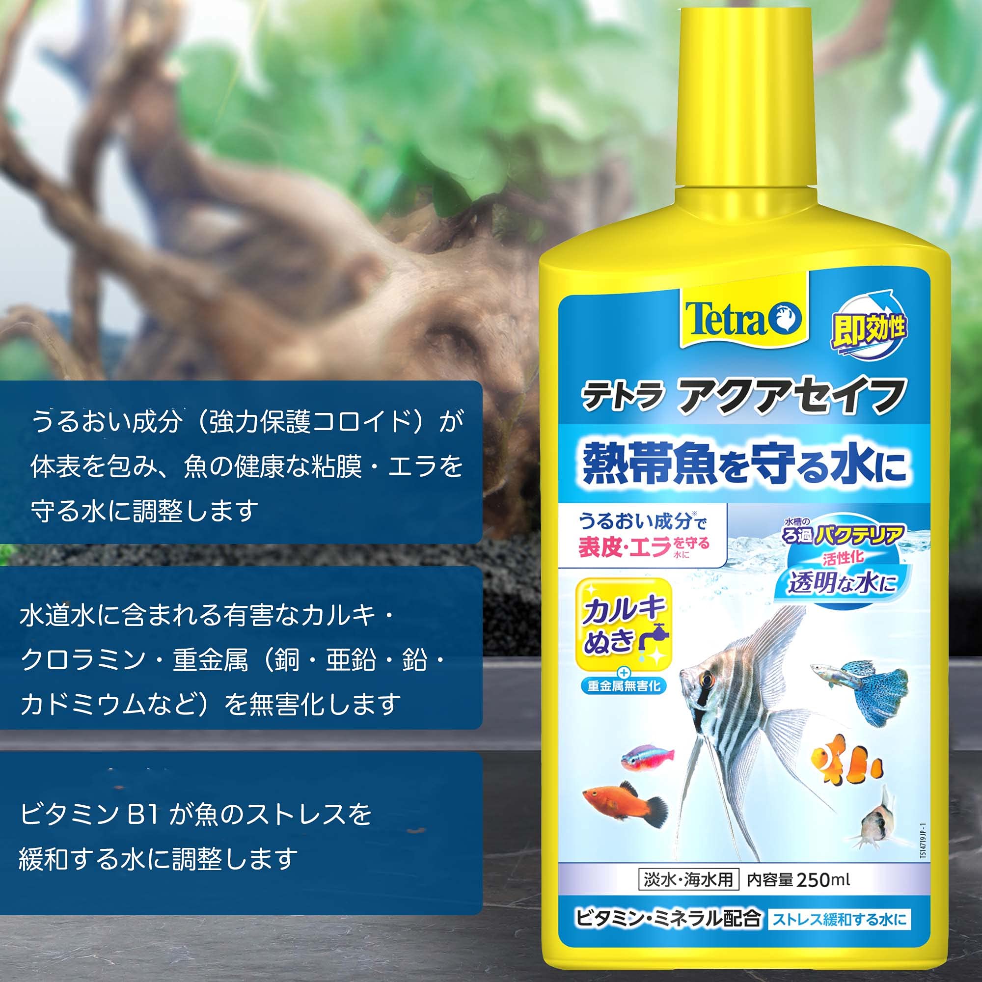 Amazon | テトラ (Tetra) アクアセイフ 250ミリリットル 有害なカルキ