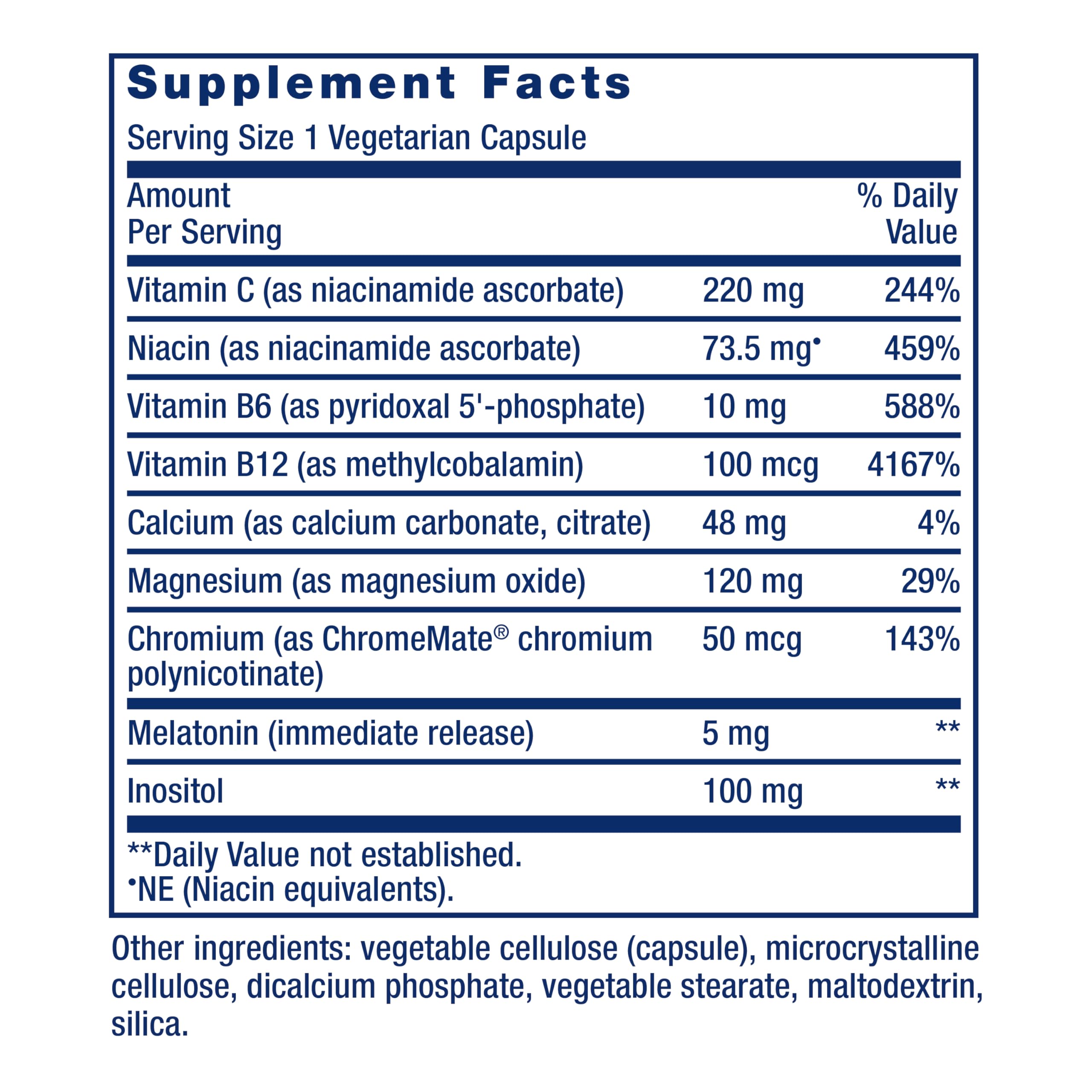 Life Extension Quiet Sleep Melatonin, 5 mg, 60 Capsules — Amazon image 3