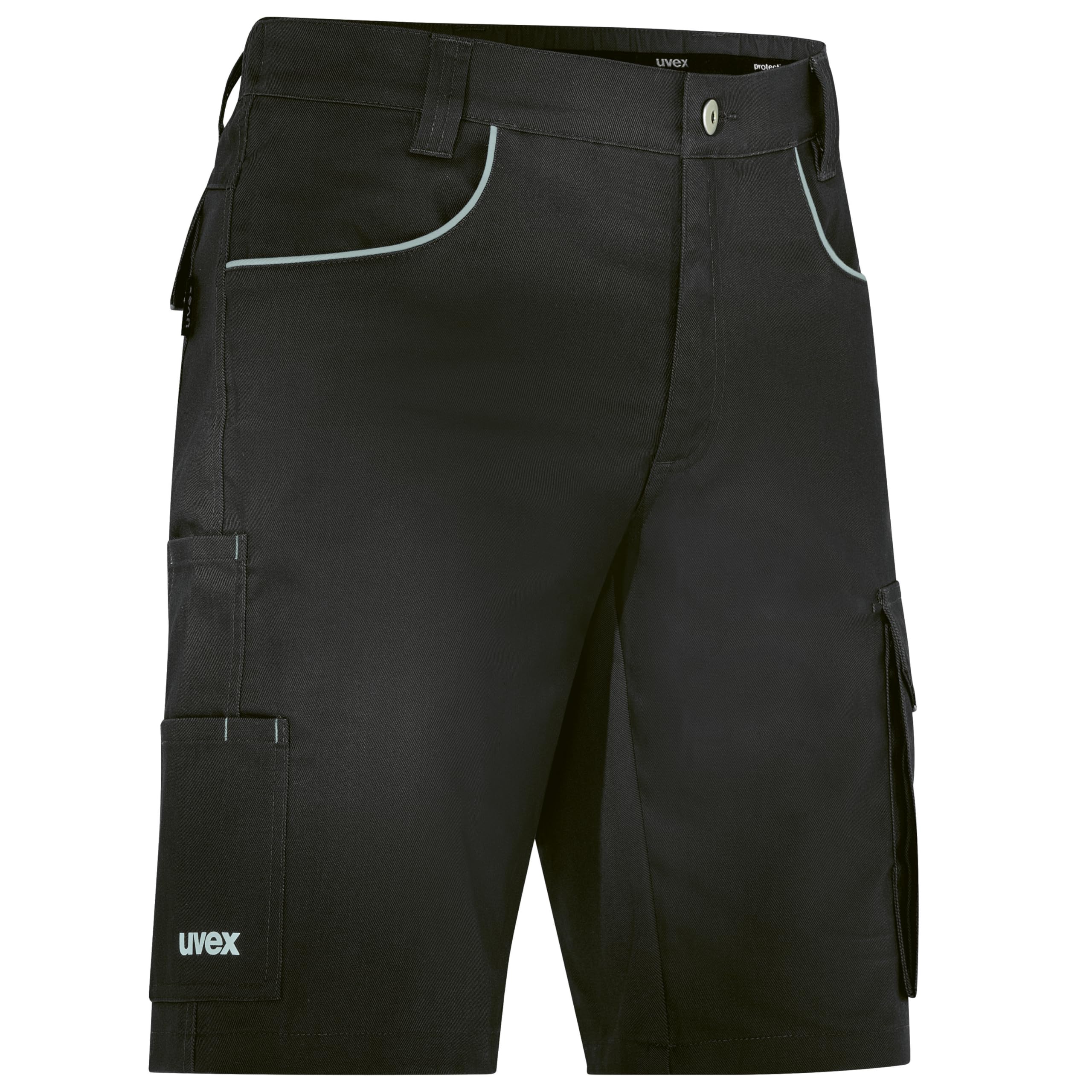 Uvex Tune-up Light Men's Work Shorts - Lightweight 2-Way Stretch - Bermuda Shorts, 60 Kurz