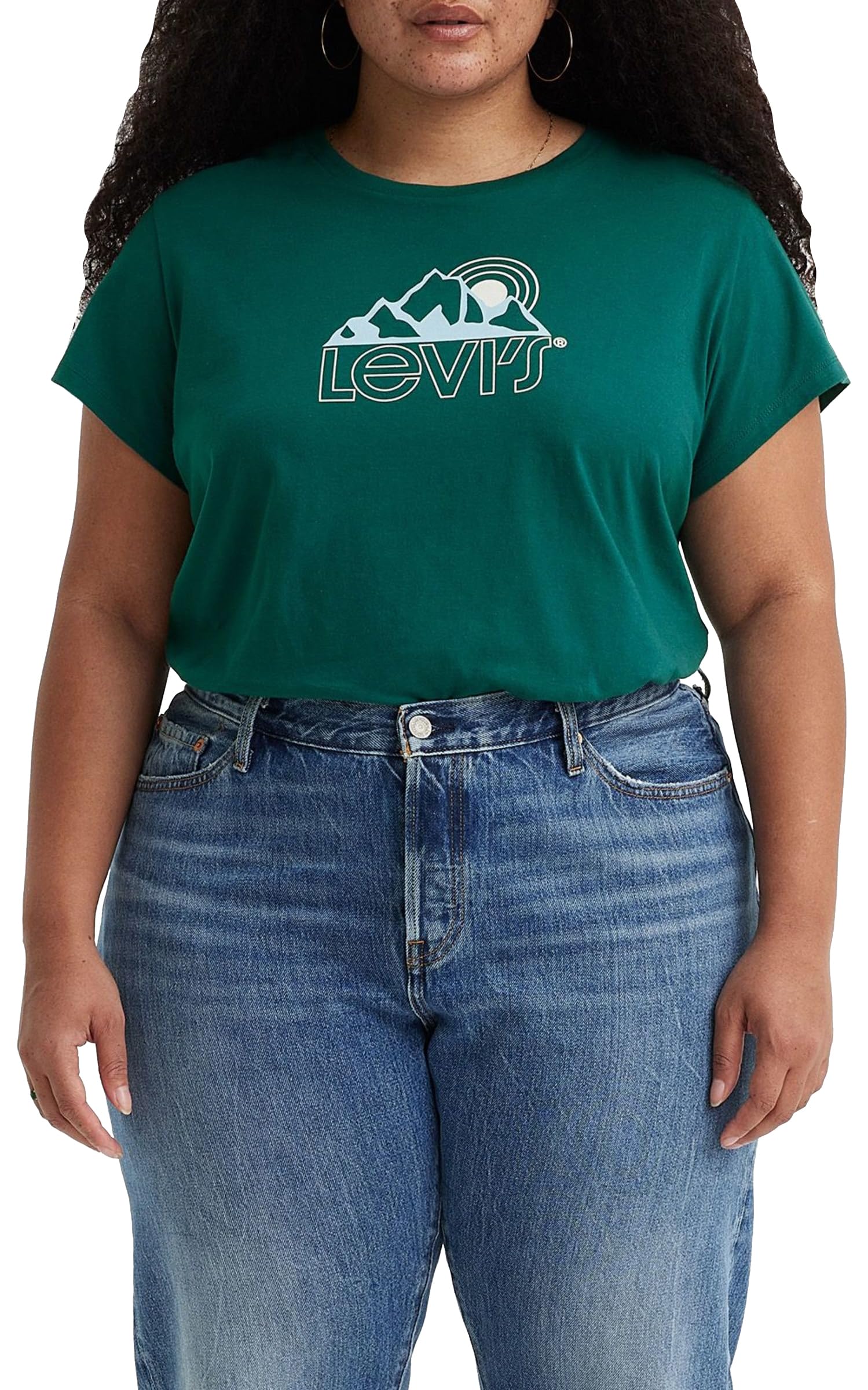 Levi's Plus Size Graphic Authentic tee Camiseta Mujer