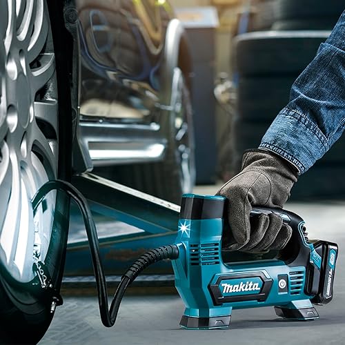 Miniatura 3 de Makita MP100DZ 12V max CXT Inflador inalámbrico de iones de litio, solo herramienta desnuda