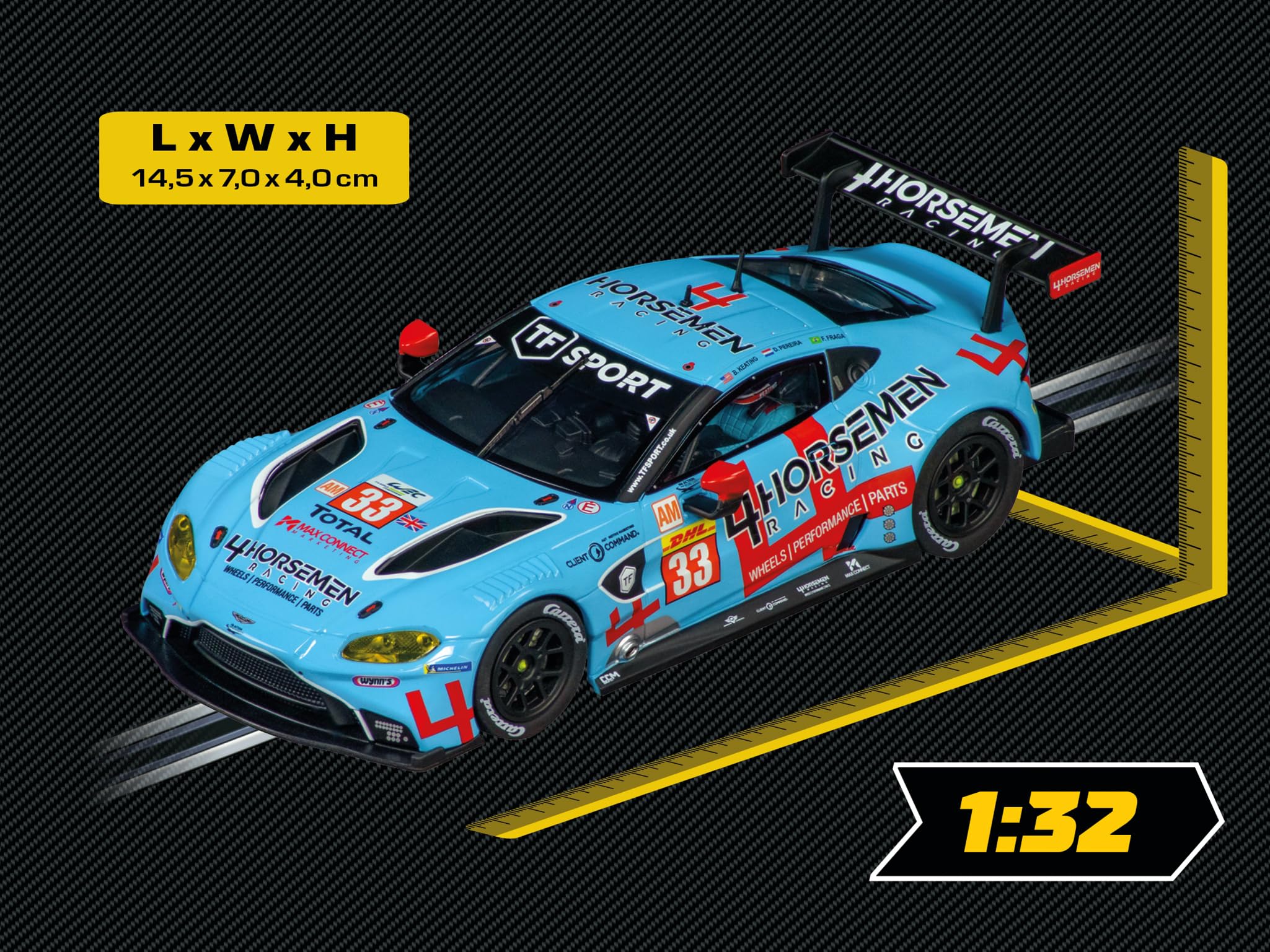 Carrera - 20031074 - Aston Martin Vantage GTE TF Sport 4 Horsemen Racing, No. 33"