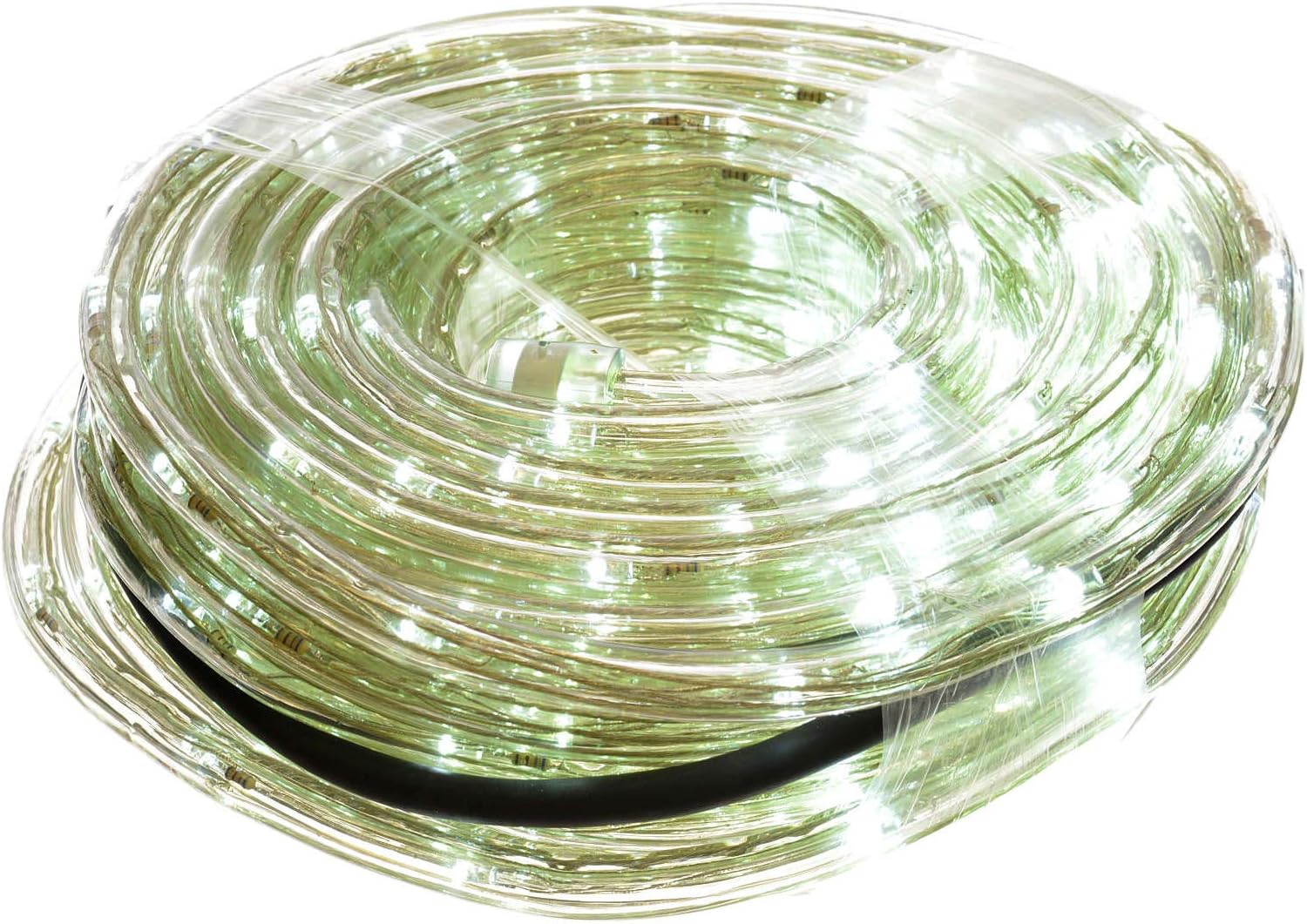 Holyart Christmas Lights, Tube of 15m, ice White, for Indoor and