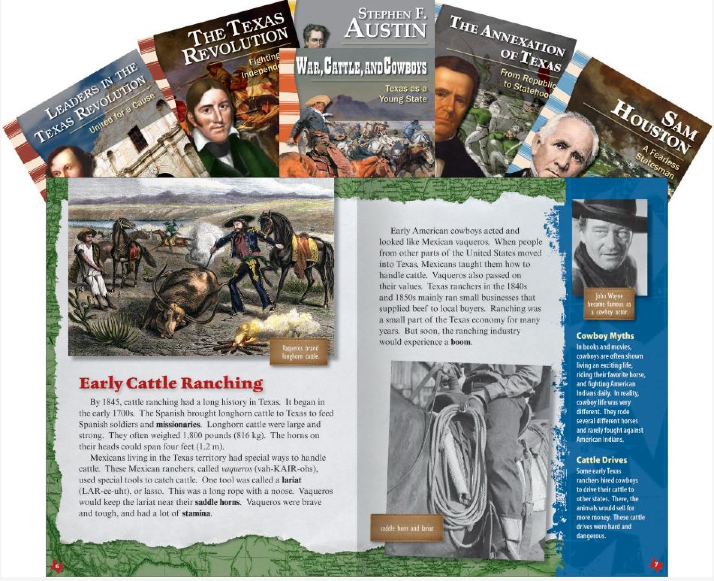 Early Texas History 6-Book Set (Social Studies: Informational Text)