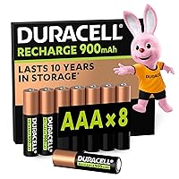 Duracell Batterie Ricaricabili AAA (confezione da 8)