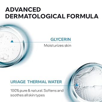 Uriage Extra-rich Dermatological Face & Body Wash, Sensitive Skin