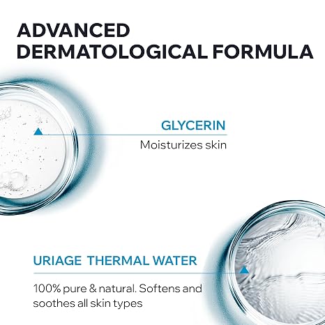 Uriage Extra-rich Dermatological Face & Body Wash, Sensitive Skin