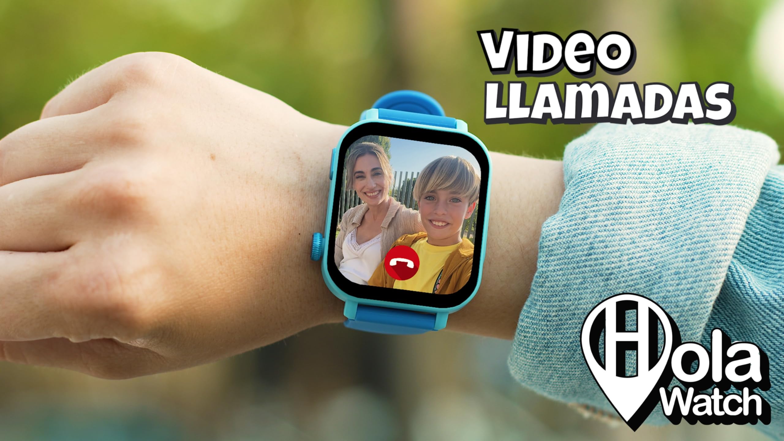 Cefa Toys - Reloj Inteligente Holawatch X Plus Pink Android, con 4G LBS/WIFI, GPS, Tarjeta SIM, Cámara, Juegos, Llamadas, Videollamadas, Whatsapp, Medidor de Pasos, Correa Extra, Protector de Pantalla