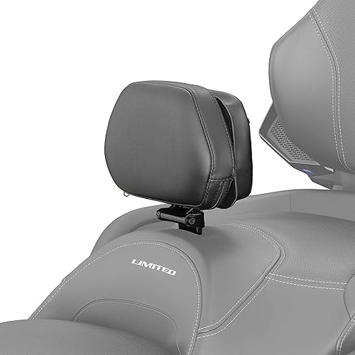 Hopnel Show Chrome 41-200 Kit de respaldo ajustable para conductor con bolsa de almacenamiento para Can-Am Spyder 2020+ RT, RT LTD