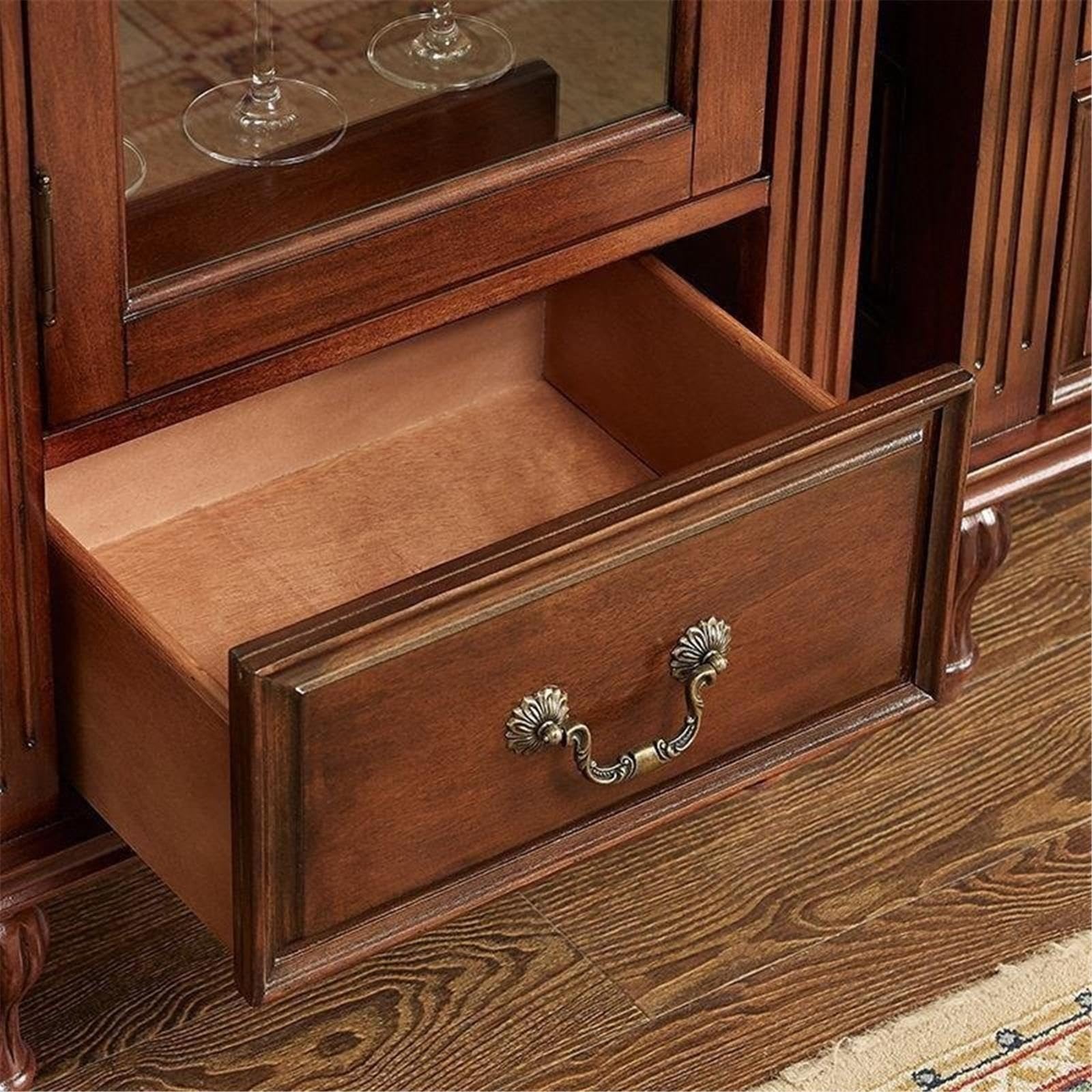 Armoire à vin Vitrine à vin Rouge