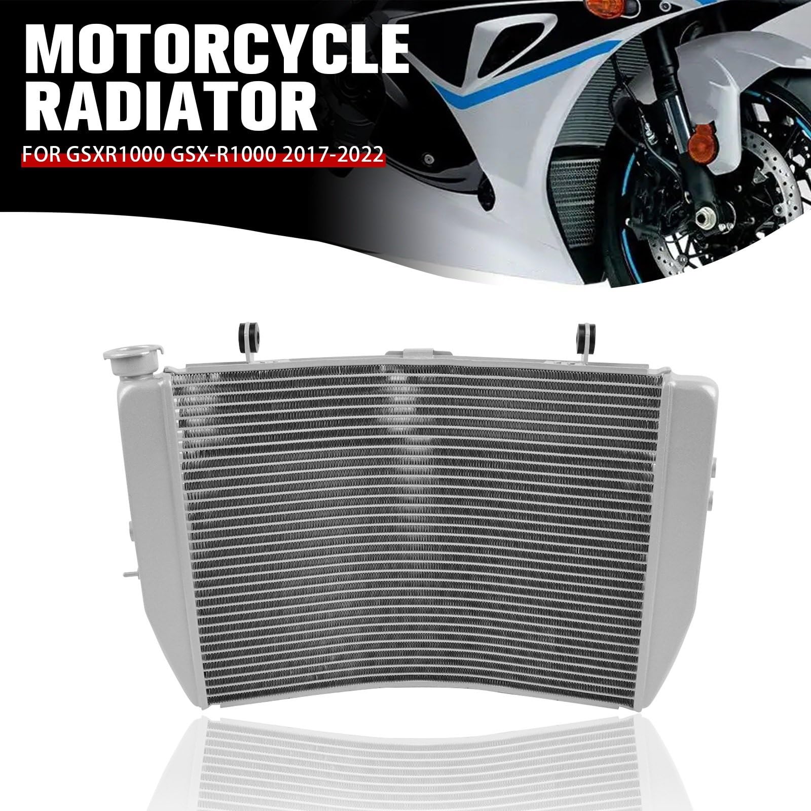 Zestaw intercooler GSXR 1000 GSX-R1000 GSXR1000 2017-2021 | 2022 Chłodnica silnika