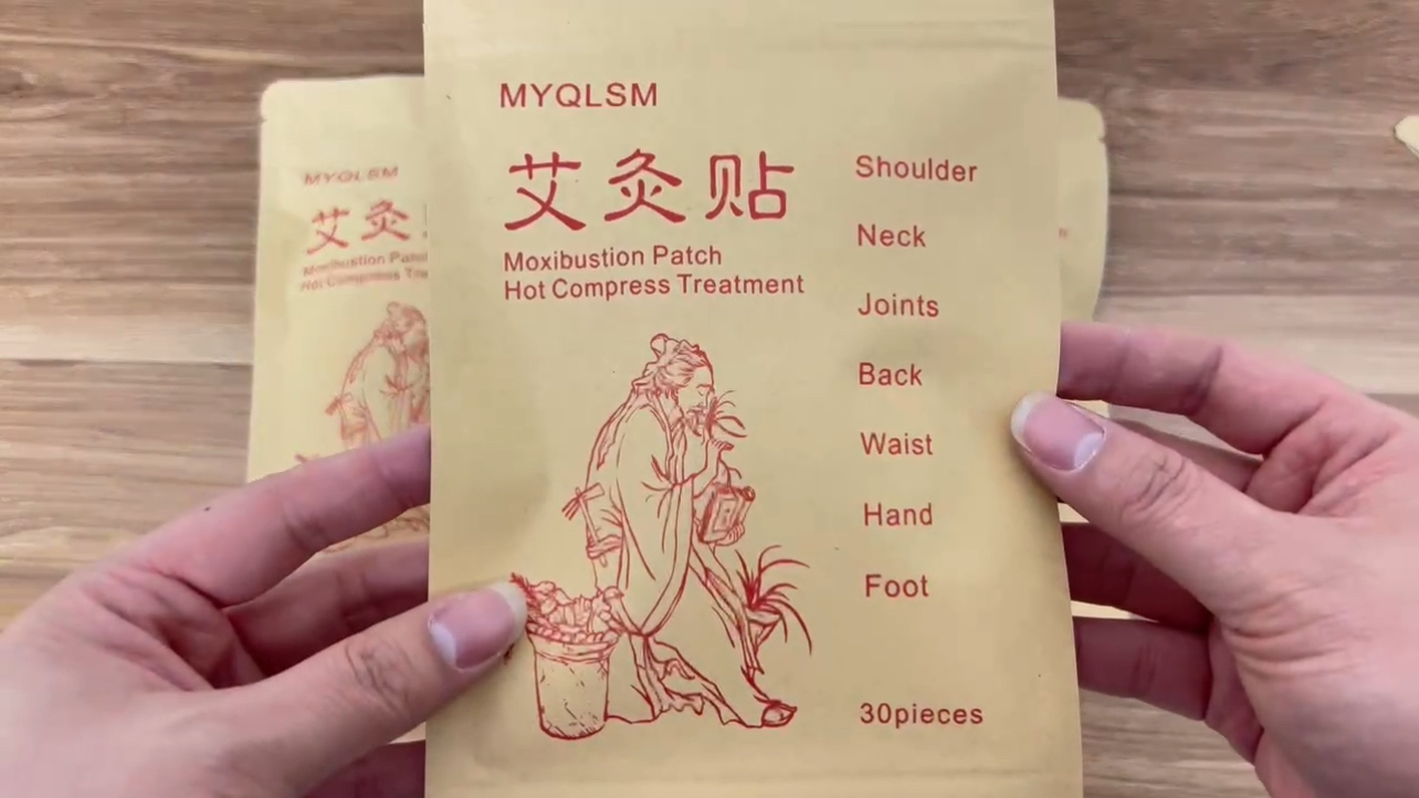 maomao商品です Amazon.com: 120pcs Muxibustion Patch Self-Heating Moxa