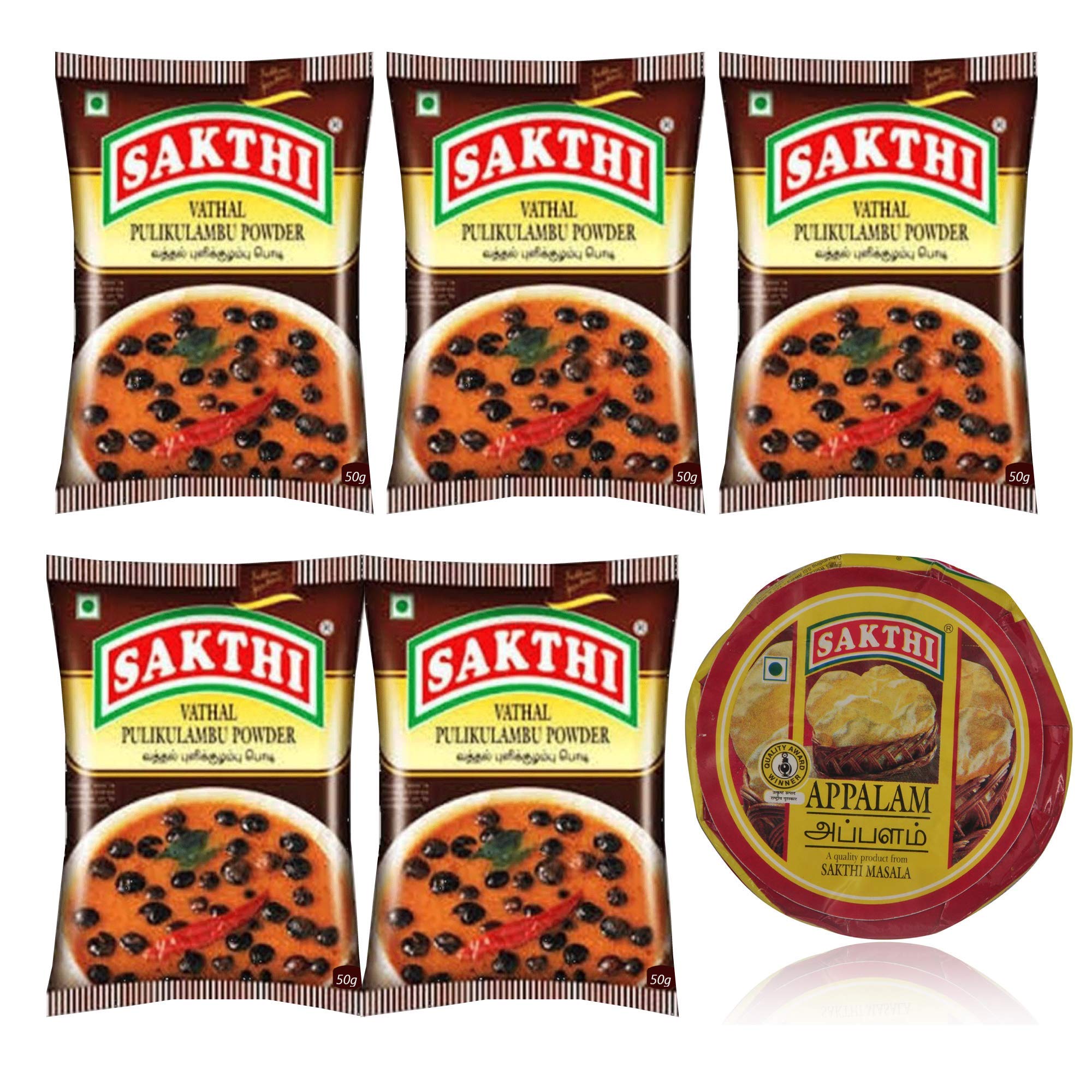 See full amazon price history chart for Sakthi Vathal kulambu Masala(50gm) Combo- Pack of 5 with Appalam(100gm) Sakthi Vathal kulambu Masala(50gm) Combo- Pack of 5 with Appalam(100gm) (B08D4M3JSP) Amazon Price History, Amazon Price Tracker