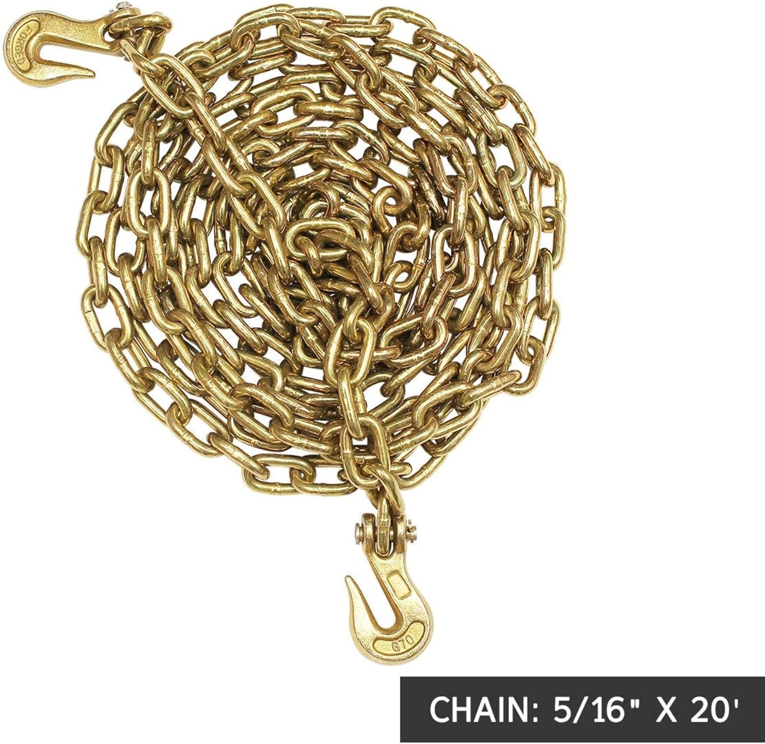 Chain Binder Kit 2-Set 5/16" Grade 70 20 Ft – Heavy Duty view 2