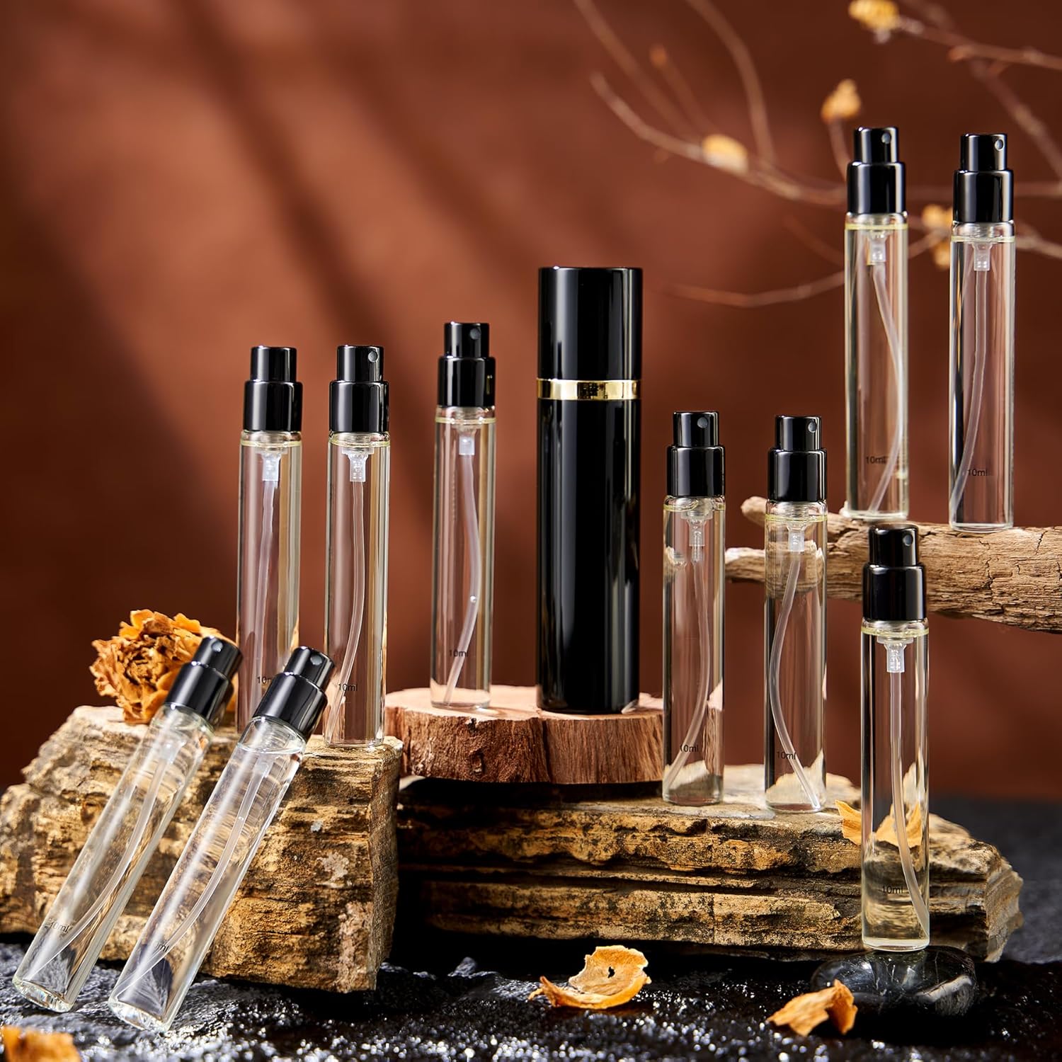 MAJESTY'S SECRET PHEROMAX Men's Luxury Cologne Gift Set – Mini Eau de Parfum Discovery Collection (10 x 0.34 fl oz) – Long-Lasting Fragrance Gift Set for Men – Travel Size Cologne Set with Gift Bag - Image 7