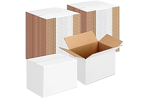 Yeaqee 72 Pcs Small Shipping Boxes