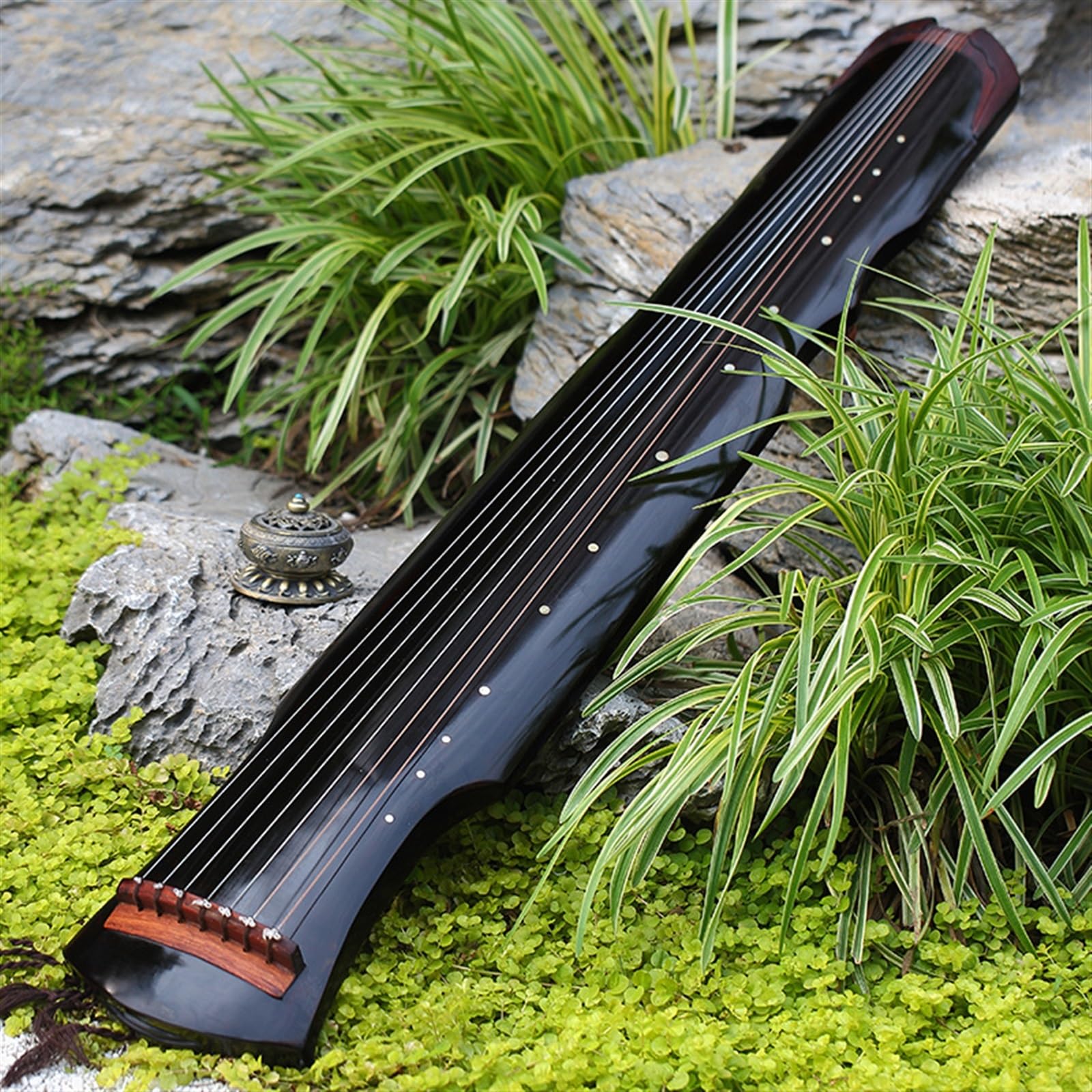 Altes Guqin-Musikinstrument Aus Tannenholz Im Traditionellen Chinesischen Guqin-Stil Im Fuxi-Stil Guqin für Anfänger