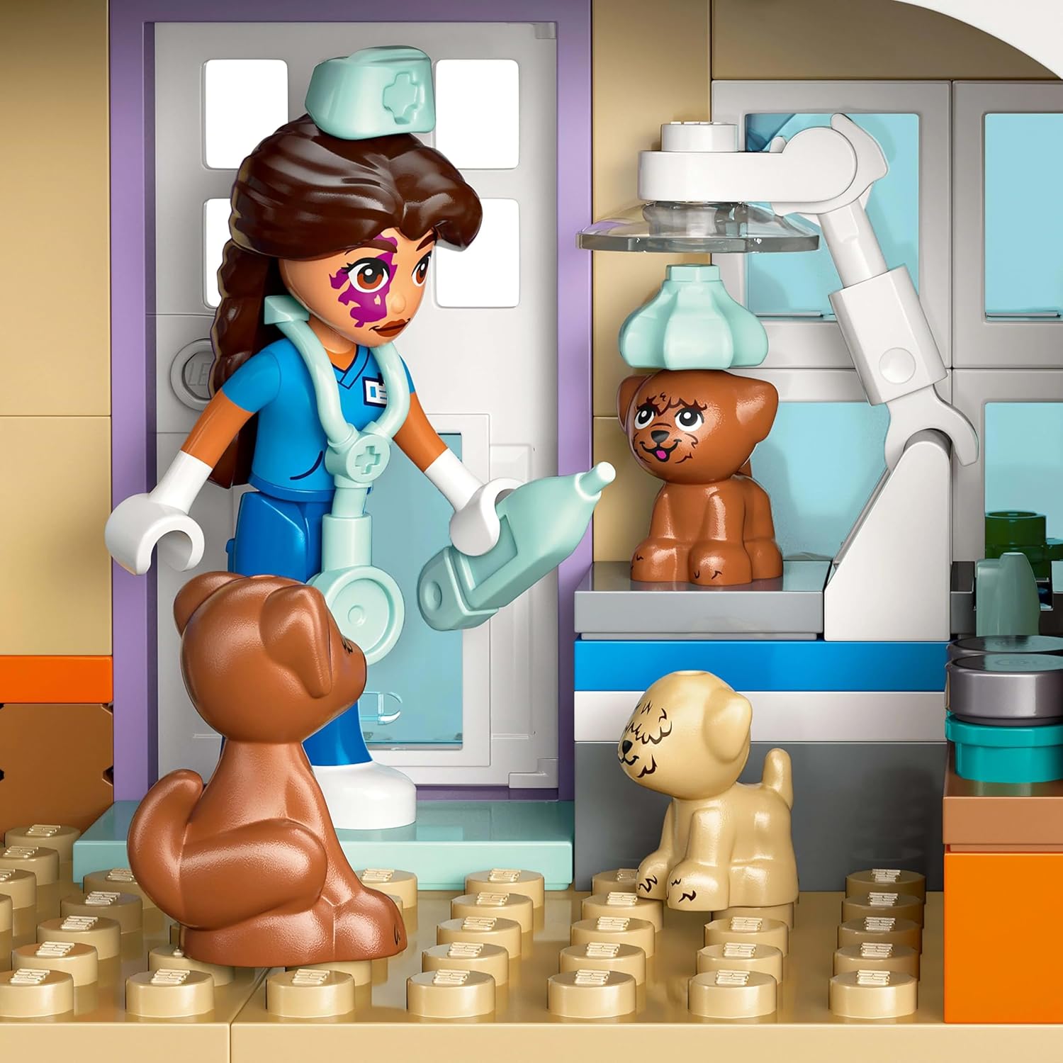 Lego 42651 Friends Animal Hospital and Pets Toy Toy Birthday Present Block Girls Boys Children 7 Years 8 9 Years Old Elementary School Student Pretend Play Pretend Play Animal Creatures