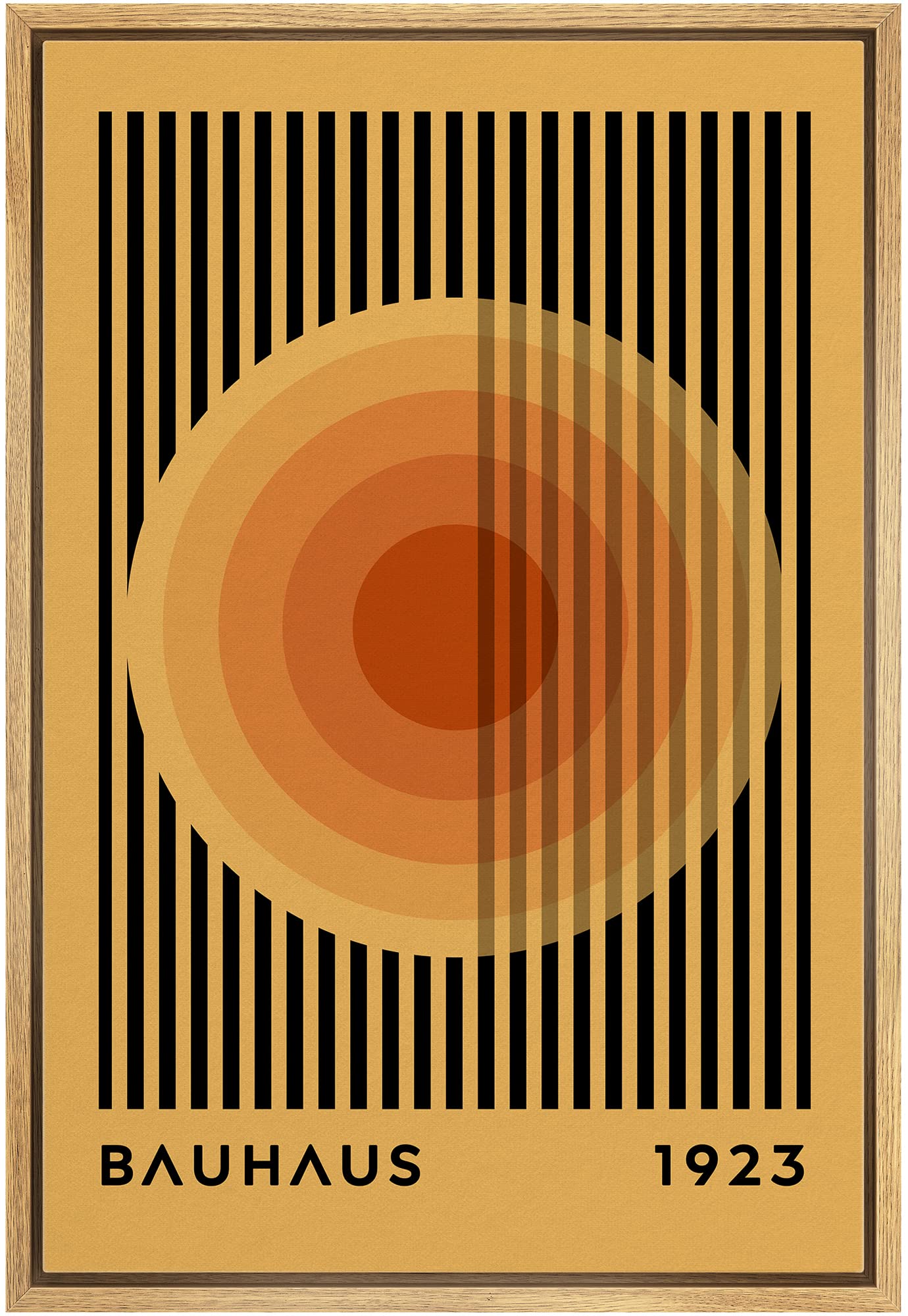 MUDECOR Framed Bauhaus Canvas