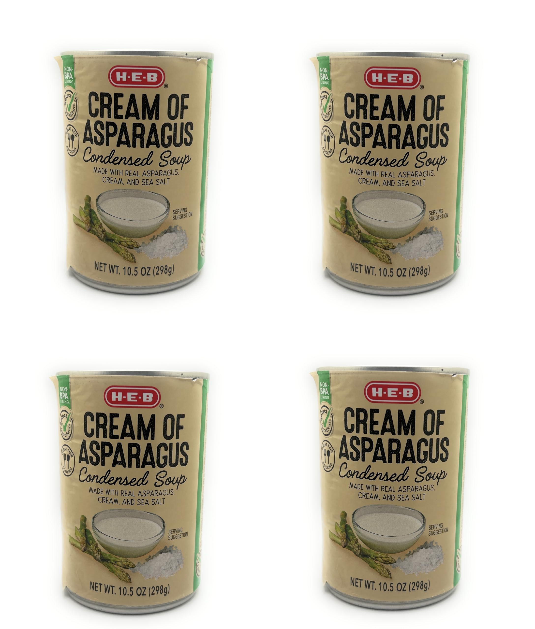 Amazon.com : H‑E‑B Cream of Asparagus Condensed Soup 10.5oz - pack