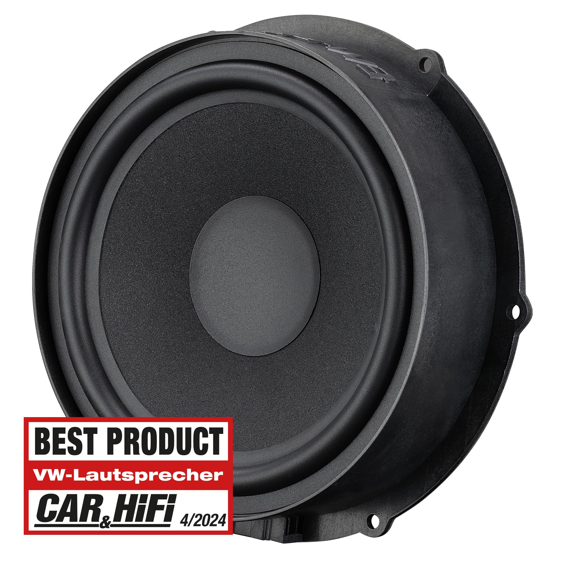 EMPHASER EM-VWFX180 – 18 cm Komposystem, kompatibel mit VW, Seat & Skoda | Klangstarkes 7 Zoll 2-Wege Plug & Play Lautsprecher-Set für den Türeinbau, passgenaue Tief/Mitteltöner & Hochtöner, 1 Paar