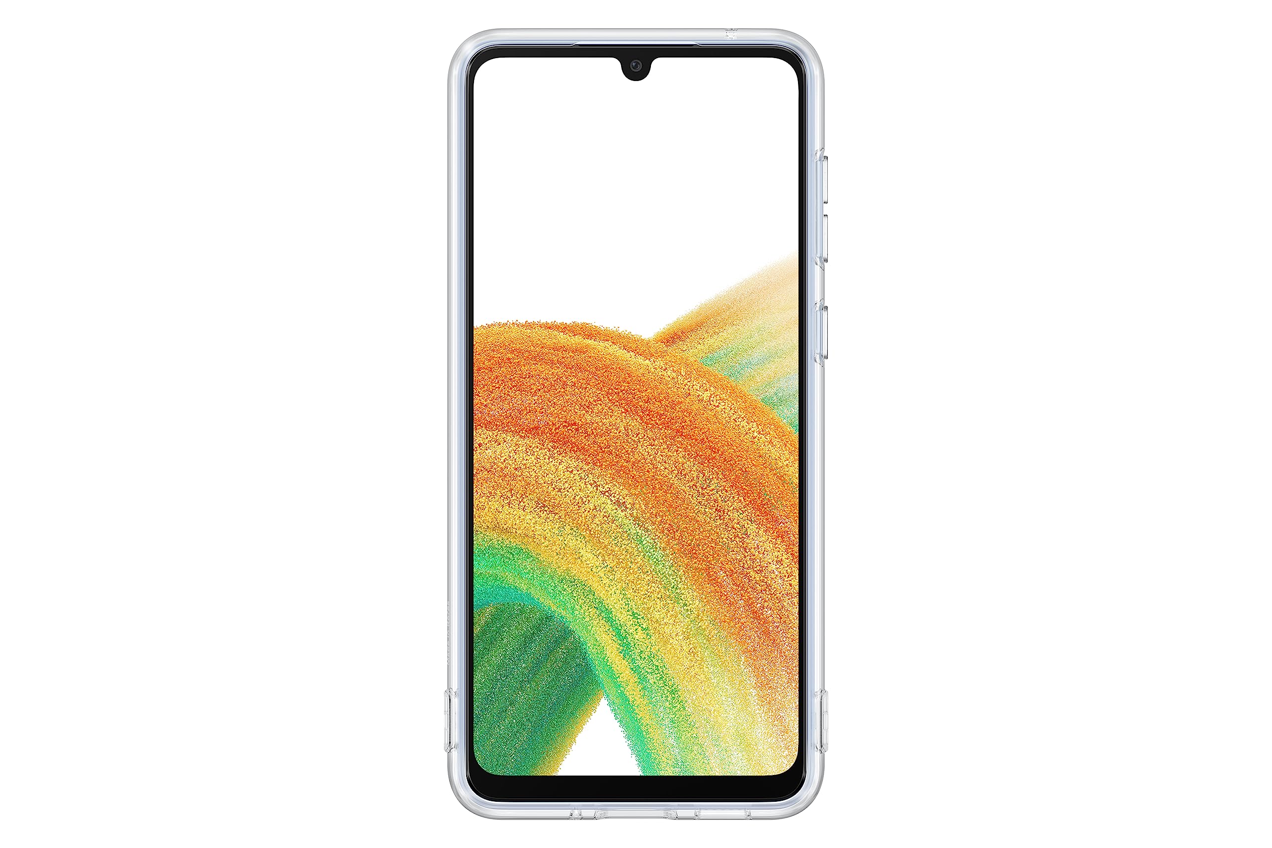 Samsung Soft Clear Cover custodia morbida per Galaxy A33 5G, Trasparente