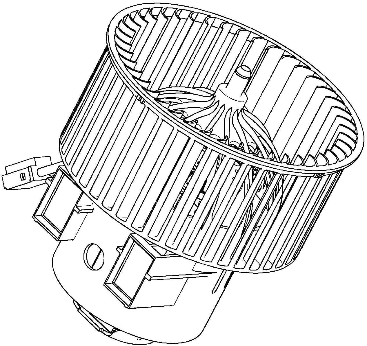 HELLA Behr Hella Service 351040271 Blower for Land Rover LR2 06-