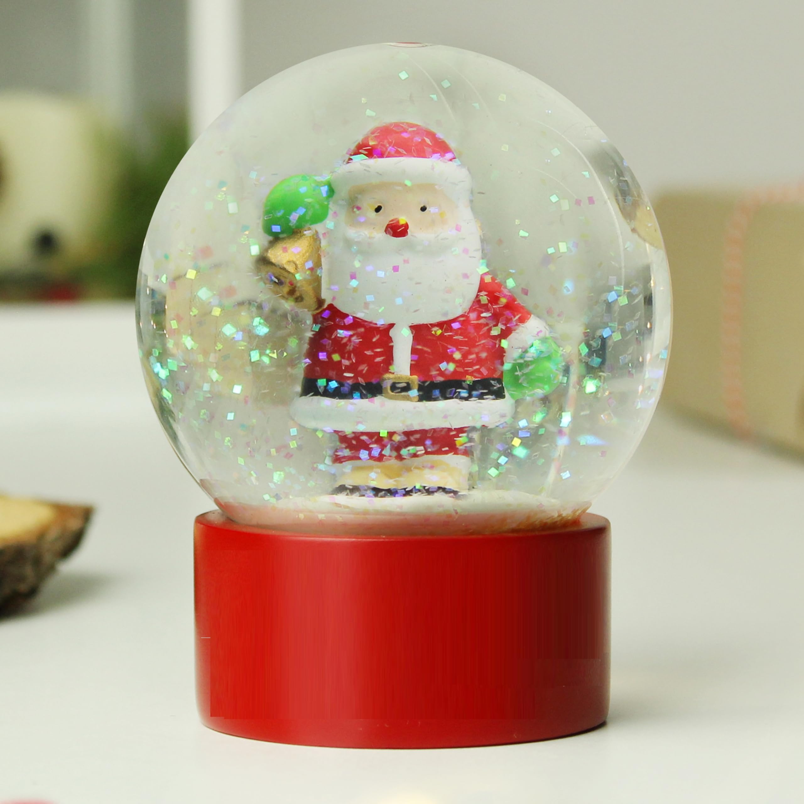 Santa Snow Globe
