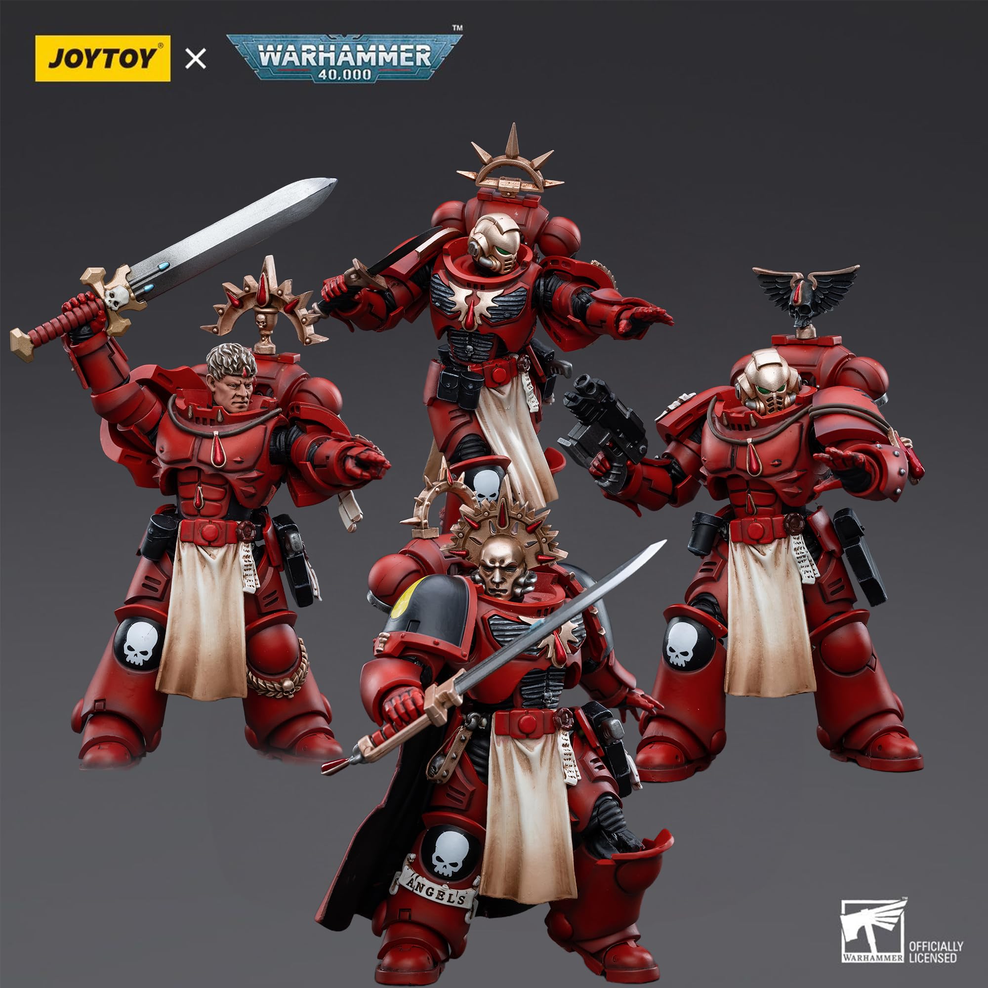 JOYTOY WARHAMMER40K ブラッドエンジェル 3点セット ジョイトイ JoyToy Source 1/18 『ウォーハンマー40K』ブラッド