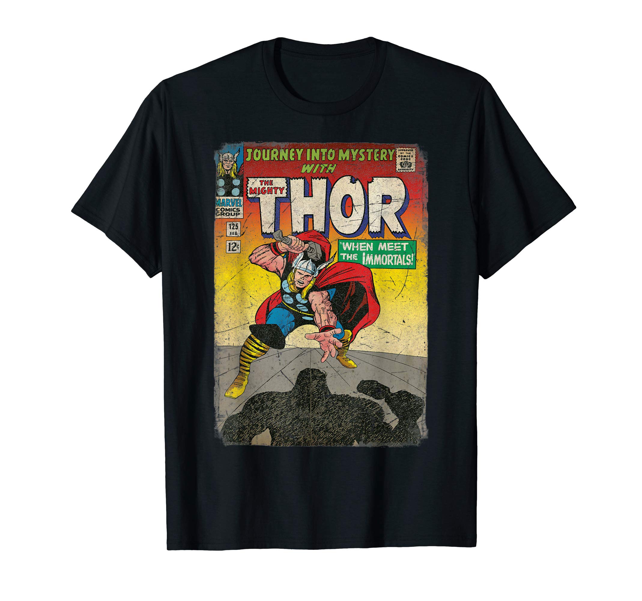 MarvelThe Mighty Thor Journey Into Mystery Retro Comic T-ShirtOEKO-TEX STANDARD 100