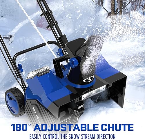 Miniatura 7 de Snow Joe - Soplador de nieve inalámbrico (48 V, 4 Ah, 4 unidades)