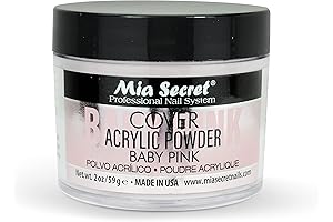mia baby Acrylic Powder Cover Baby Pink 2 oz.