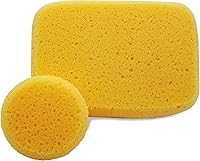 Vista 2 de Equus Constantia - Esponjas sintéticas de alta calidad: paquete de 12 piezas (10 redondas de 2.8 x 1 pulgadas, 2 grandes de 6 x 4 x 2 pulgadas)