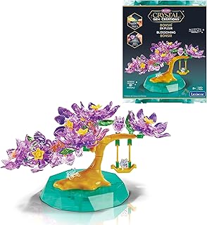 Crystal Gem Flourishing Bonsai, Purple Pink Green, CRSS58