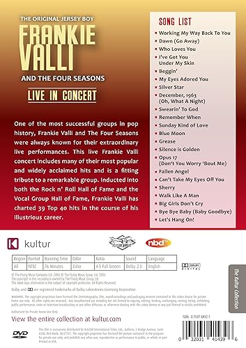 Miniatura 2 de Frankie Valli And The Four Seasons Live In Concert
