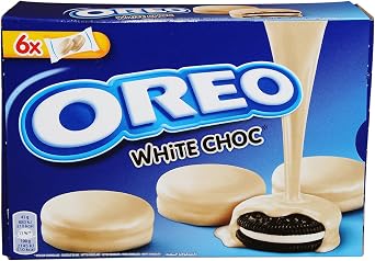 Oreo White Choc 6 Packs of Two- 246 Grams (3 Combined Package Quantity)