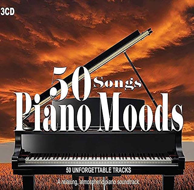 50 Piosenki Piano Moods, 2 CD, Muzyka fortepianowa, Muzyka relaksacyjna, Muzyka klasyczna, Soft Piano, Utwory fortepianowe
