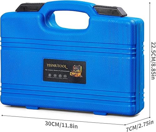 Miniatura 7 de 19 herramientas métricas de 8 a 1.260 in de tamaños, juego de llaves de tuerca gigante, juego de llaves de tuerca para trinquete de 3/8 pulgadas y