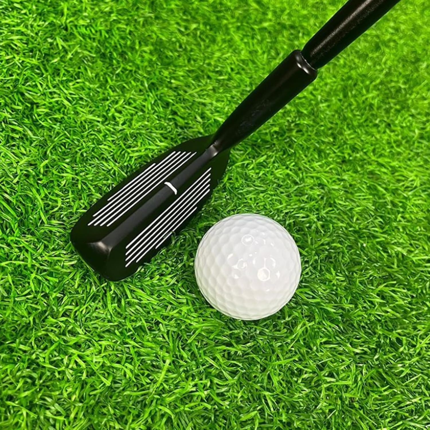 Aislor Zinc Alloy Golf Chipper Putter Dual Face Design Telescopic Shaft Practice Training Club