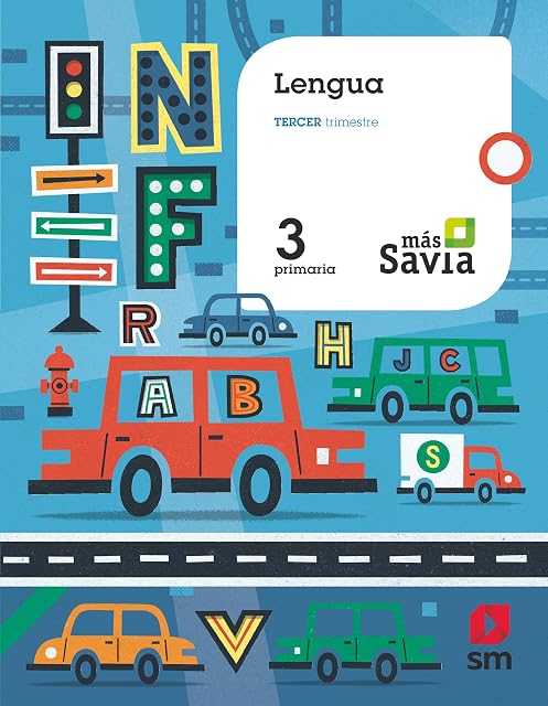 Portada de Lengua 3º Educacion Primaria Mas Savia Cast Ed 2018