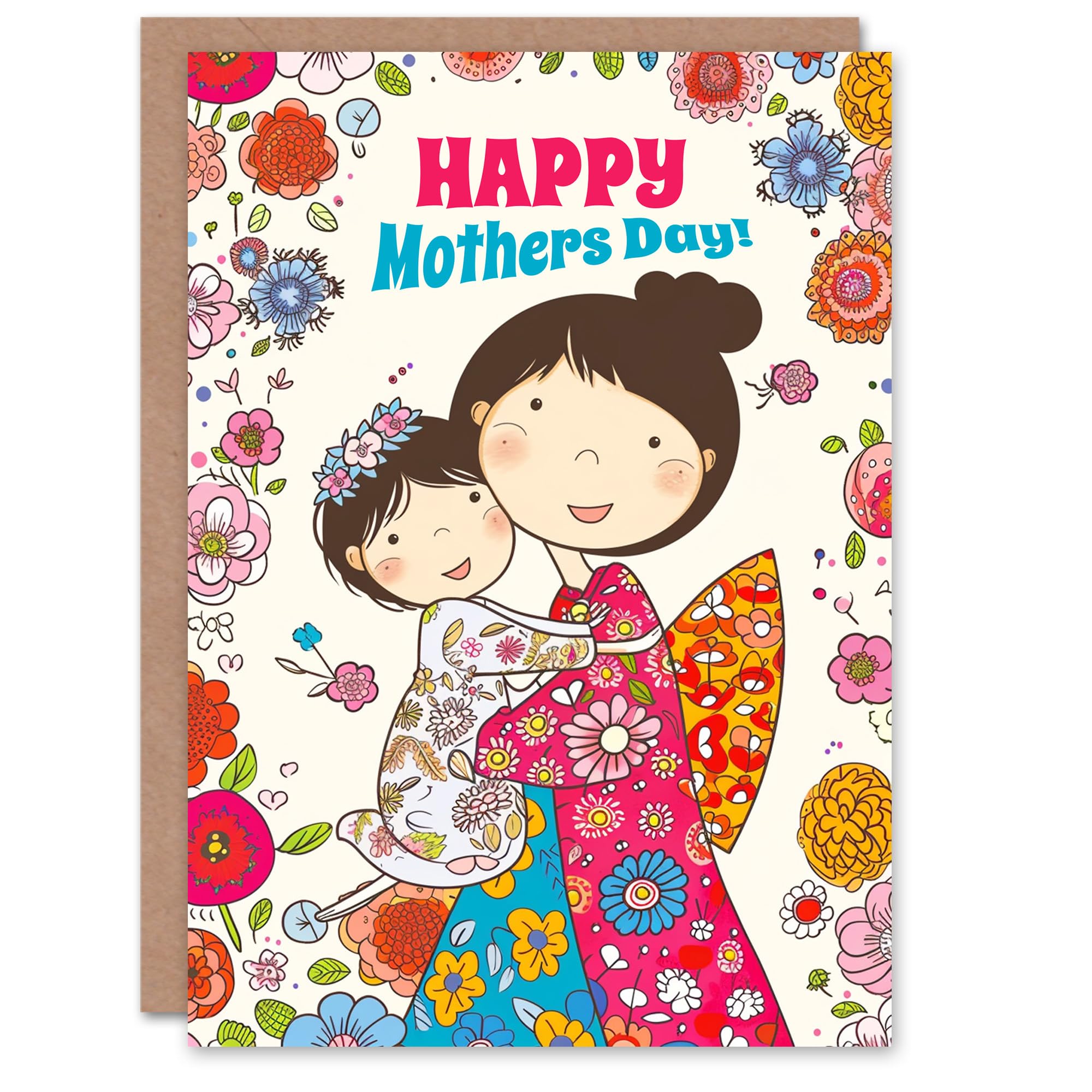 Artery8 Mother's Day Greeting Card - Kawaii Japanese Style - For Mum