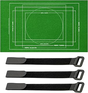 Puzzle Mat, Jigsaw Puzzle Mat with 3 Straps, Board for Puzzle Enthusiasts, Safe Puzzle Storage and Transportation, Ideal f...
