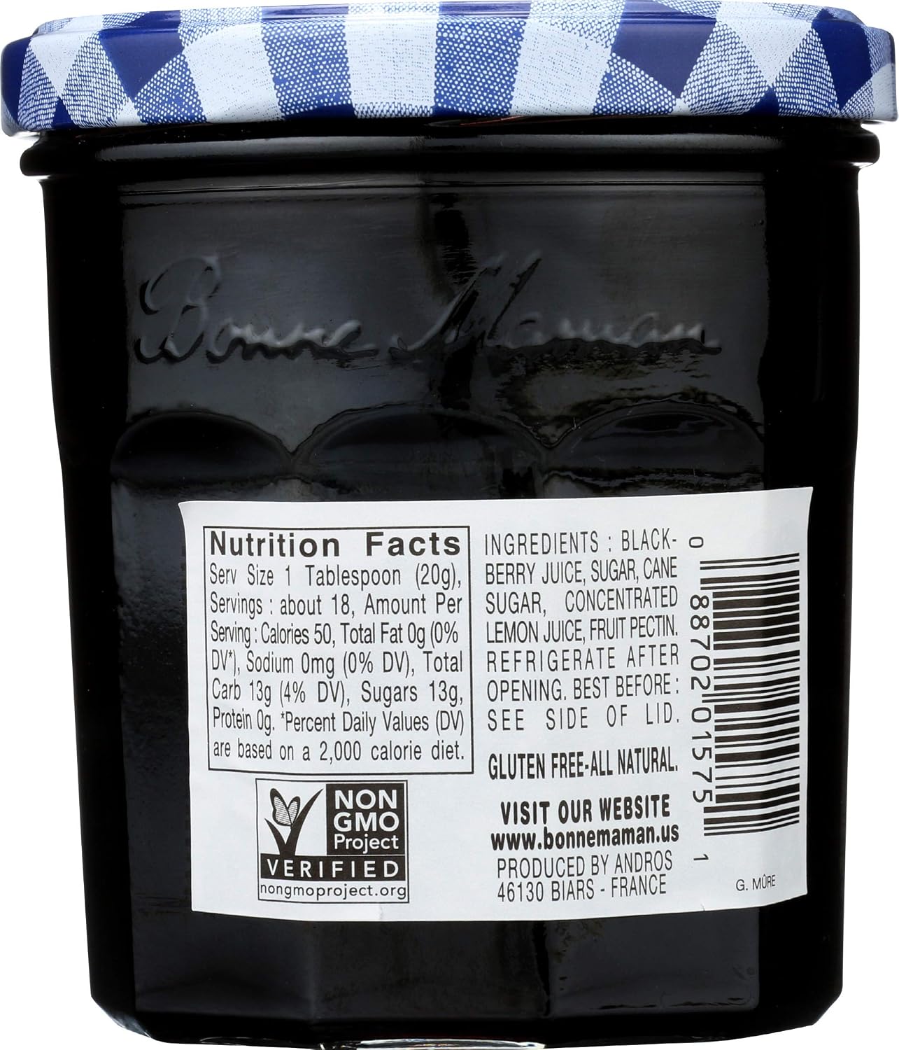 Bonne Maman Blackberry Preserve, 6-Count image 2