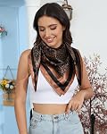 AWAYTR 35” Satin Head Scarf for Women Silk Scarf for Hair Scarfs Satin Hair Bandana Women Headscarf Hair Wrap Scarves Neck