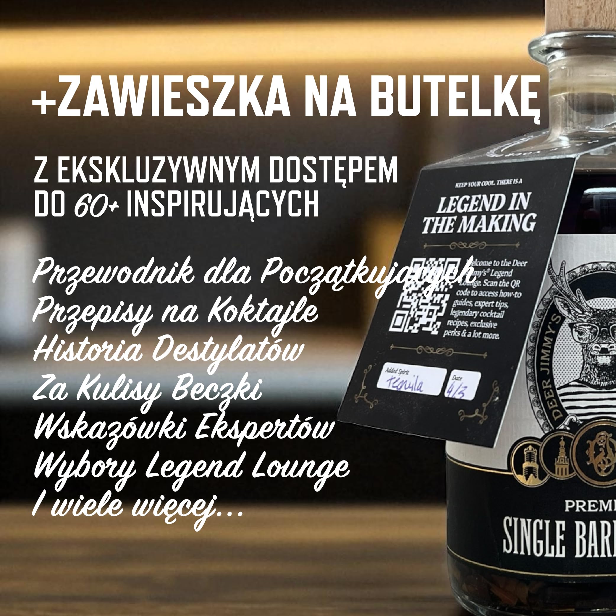 Deer Jimmy's Rum, Whisky en Rum Smaakmaker voor Wodka en Jenever, Jamaicaanse Distilleerderij (Koniak)
