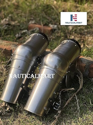 Vista 5 de NauticalMart Calvario de finales del siglo XIV, 0.63 oz, disfraz medieval de armadura de guardia de brazos