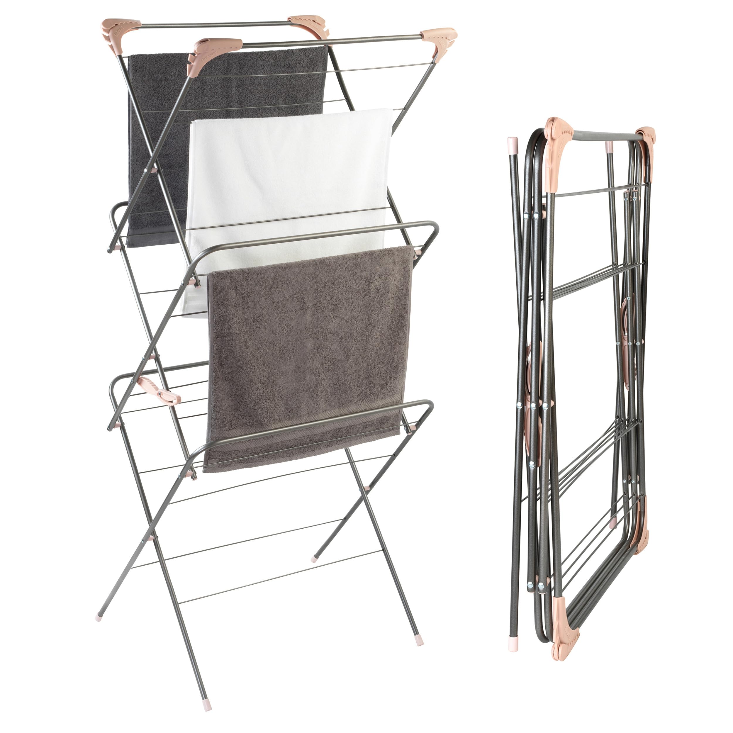 Beldray Grey Graphite Elegant 3-Tier Clothes Airer